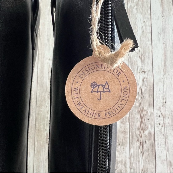 Sofft Shelby Black Leather Tall Western-Inspired Boot New Womens 8 - Picture 7 of 8